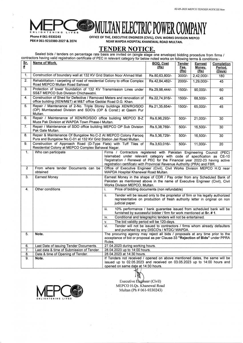 Construction Of Boundary Wall Rehabilitation Carpeting Of Road